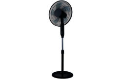 Challenge Black Oscillating Pedestal Fan